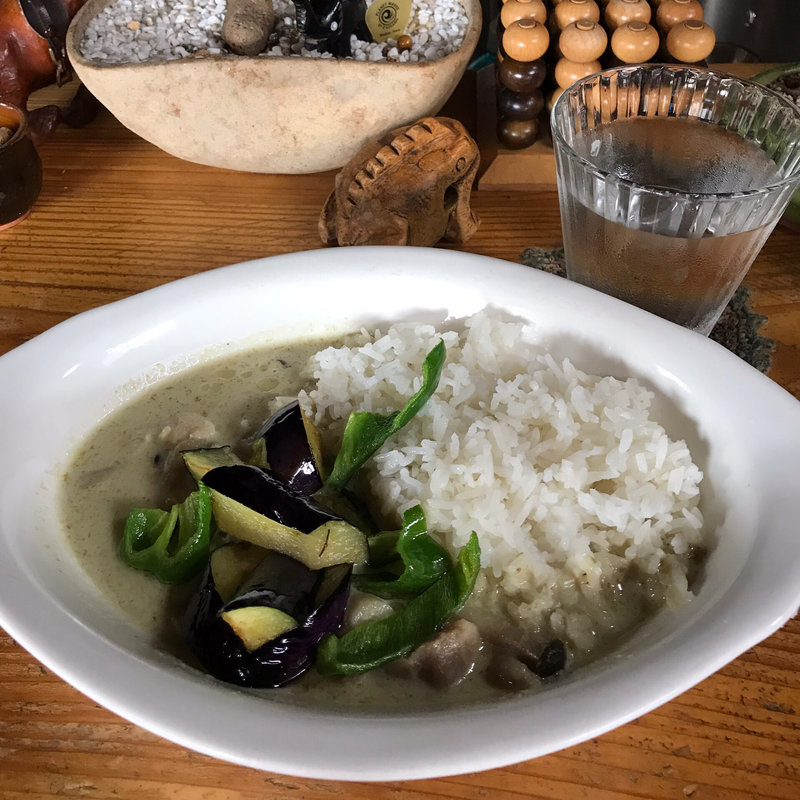 グリーンカレー(サンガム （Sangam）)