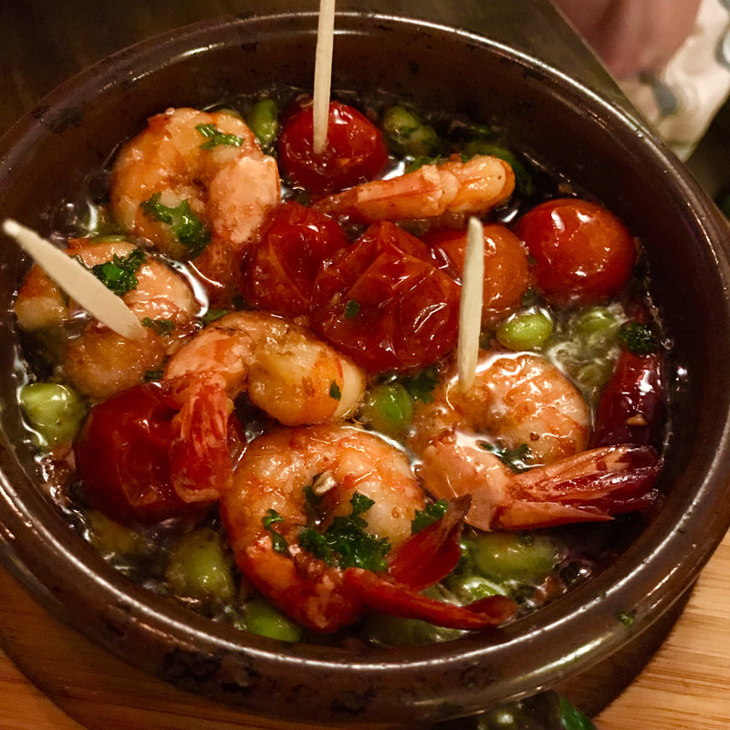 アヒージョ(Bar Restaurante Hisa （バル　レスタウランテ　ヒサ）)