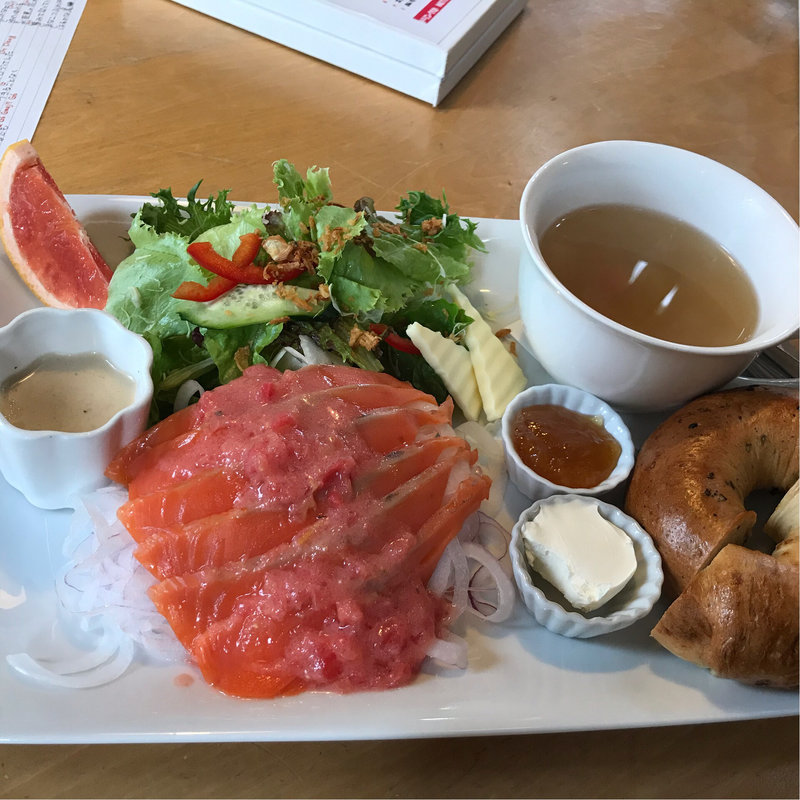 ランチ(モッティー ベーグル)