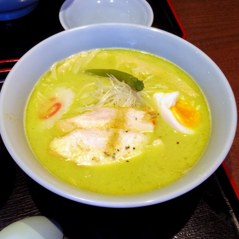 青南蛮塩ラーメン(辛さ一本道 路山 西根店)