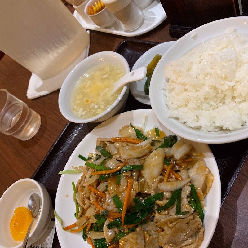 豚肉の生姜焼き(栄華楼 グランドセントラルタワー店 )