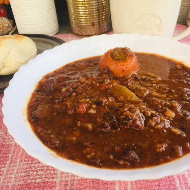 ゴロゴロ野菜と和牛の赤ワイン煮込みシチュー(BOXX Coffee & X-presso)