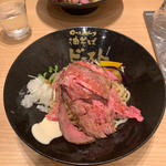 ローストビーフ油そば (ローストビーフ油そば ビースト )