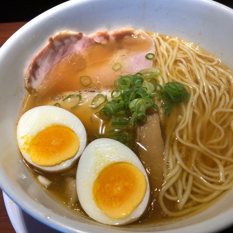 京鴨とノドグロ煮干しそば(拳ラーメン )