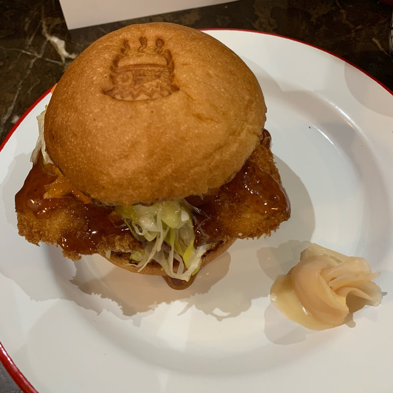 アジフライバーガー(deli fu cious)