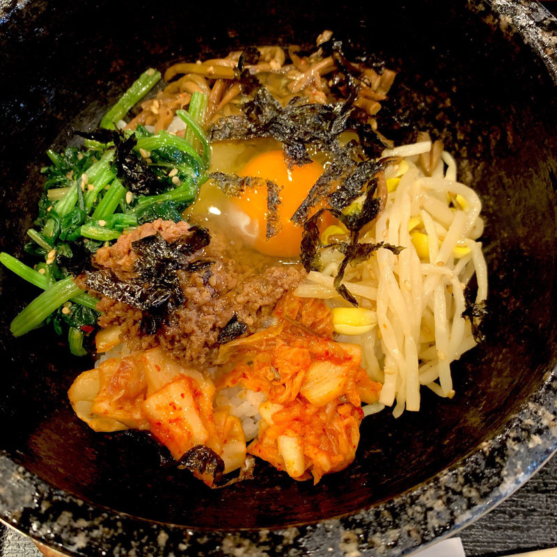 石焼ビビンバ(焼肉 平城苑千住曙町店)