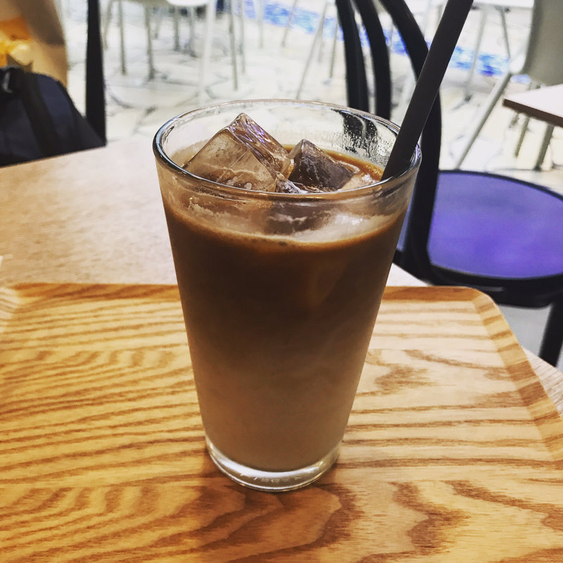 アイスカフェラテ(パティオ ドゥ メトロ リエッタ綾瀬店)