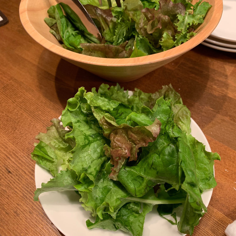 ベビーリーフのサラダ(フレンチビストロ Tchin-Tchin GORO 神田駅前店)