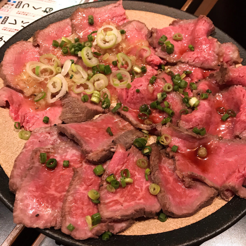 ローストビーフ3種盛り合わせ(成田肉横丁)