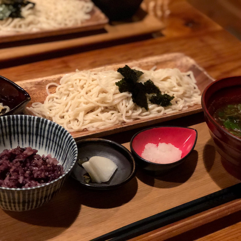 豚つけ地粉うどん(ebisu蔵)