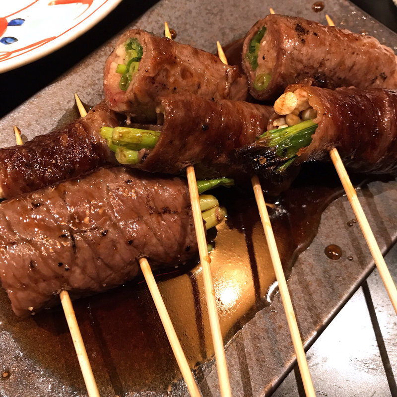 和牛すき焼き串(成田肉横丁)