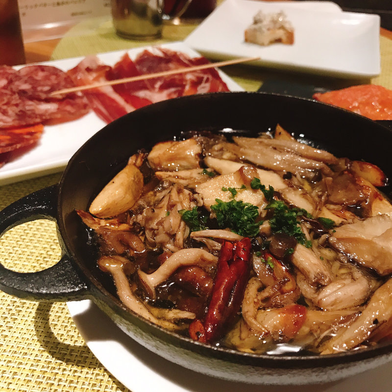 きのこのアヒージョ(BIKINI PICAR コレド室町店)