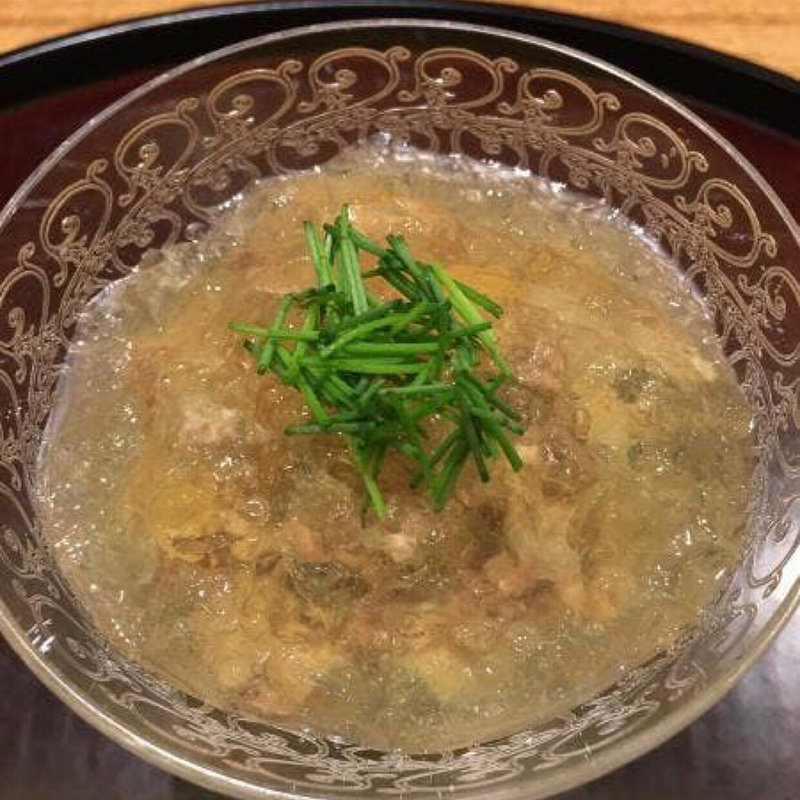 北海道生うにの鼈ジュレがけ(日本料理 太月)