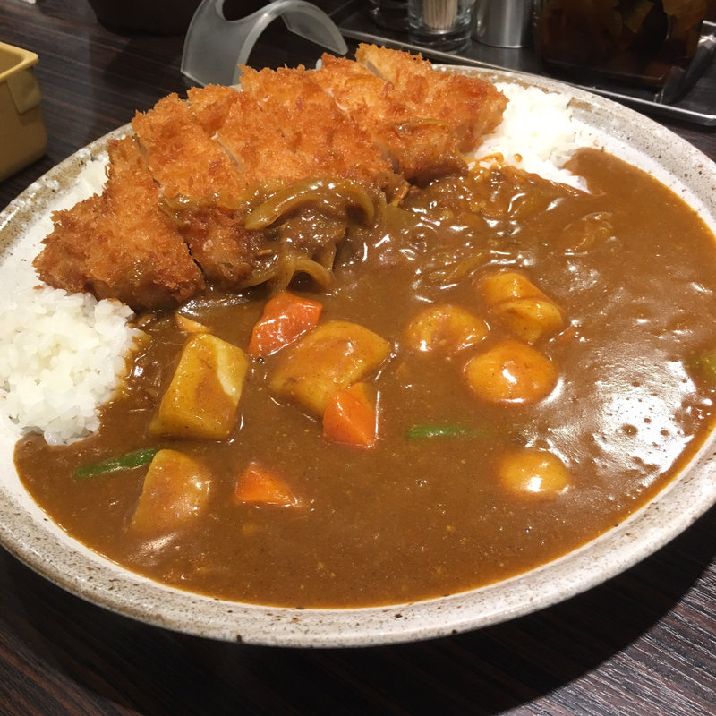 手仕込みとんかつカレー+野菜 5辛 400g(CoCo壱番屋 昭和御器所店)