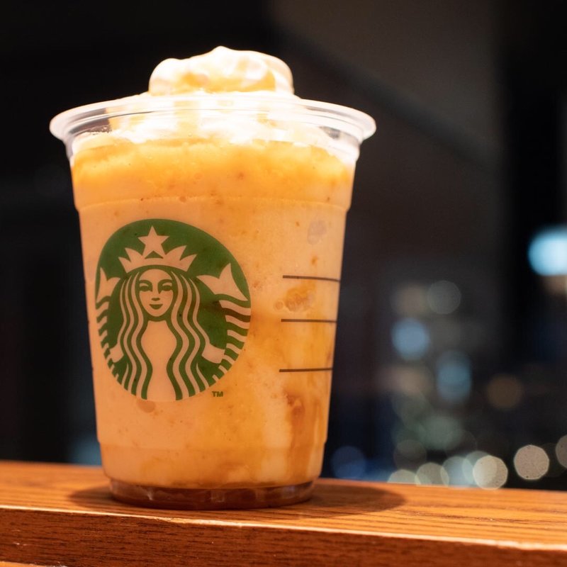 スイート ポテト ゴールド フラペチーノ(スターバックスコーヒー ピオレ姫路4階店)