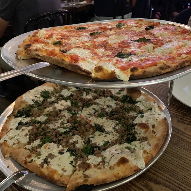 マルゲリータ&ブロッコリーオニオン(？)(Julianna's)