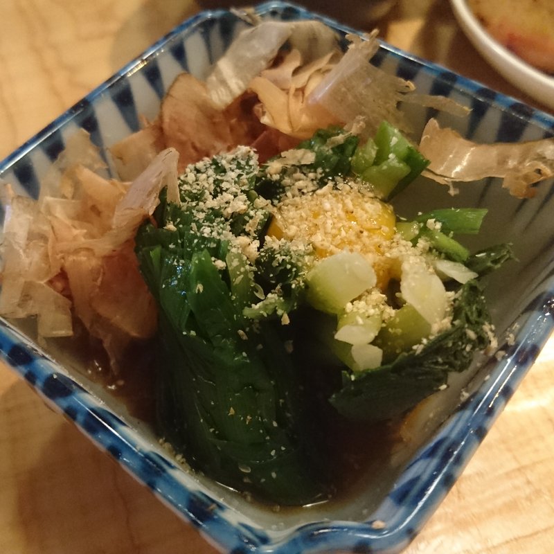 ニラ玉おひたし(まるこ)