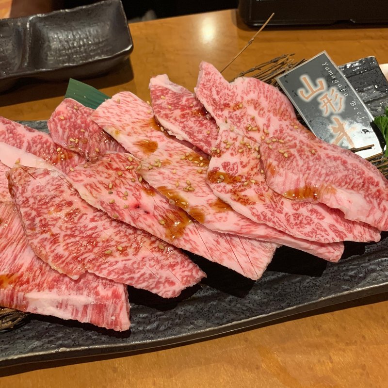 山形牛カルビ(寿し和 和香苑 （スシカズ ワコウエン）)