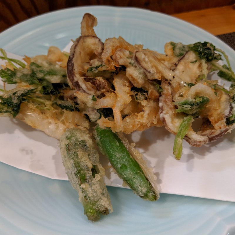 白エビかき揚げ(大衆割烹 善甚)