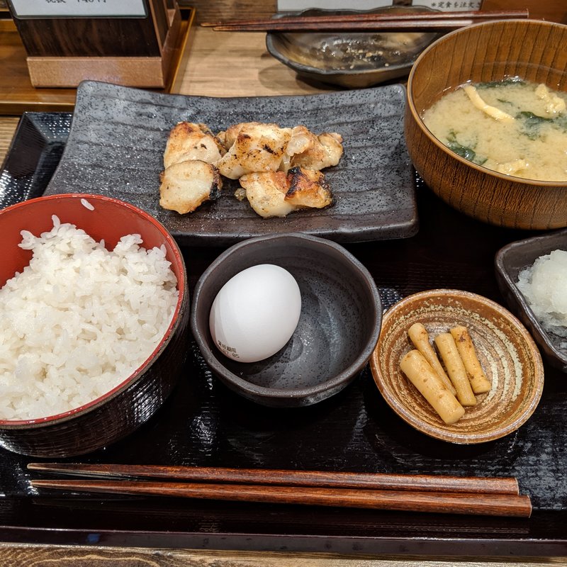 メロカマ天塩焼き定食(しんぱち食堂　蒲田西口はなれ)