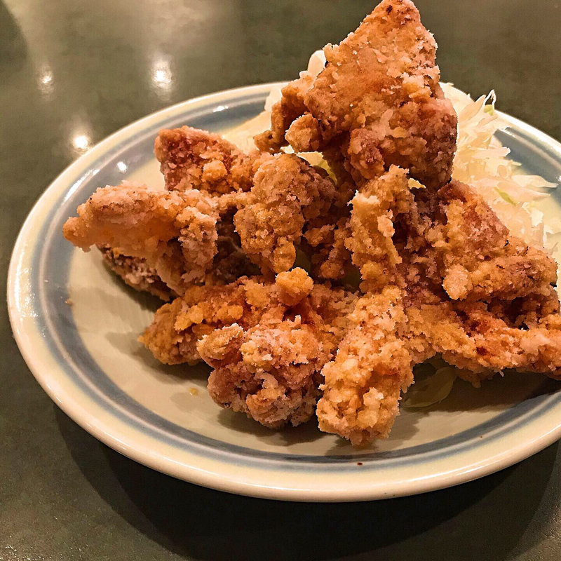 鶏と唐揚げ(とんかつ浜勝 新南陽永源山店 （はまかつ）)