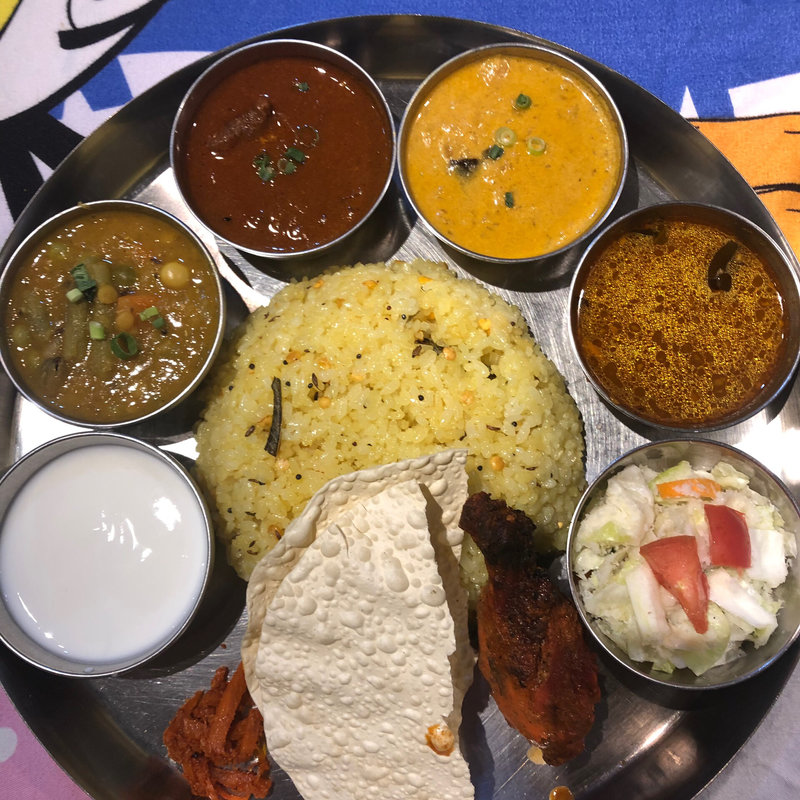 ミールスセット(インド料理 MUTHU （ムット）)