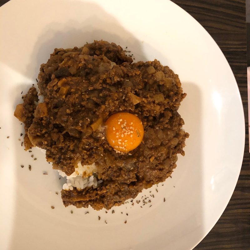 キーマカレーセット(濱司×HAMAJI)