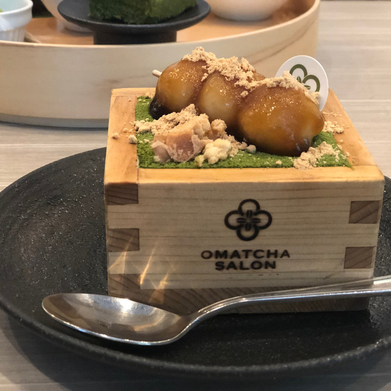みたらし団子ときな粉の生のティラミス(OMATCHA SALON 淀屋橋)