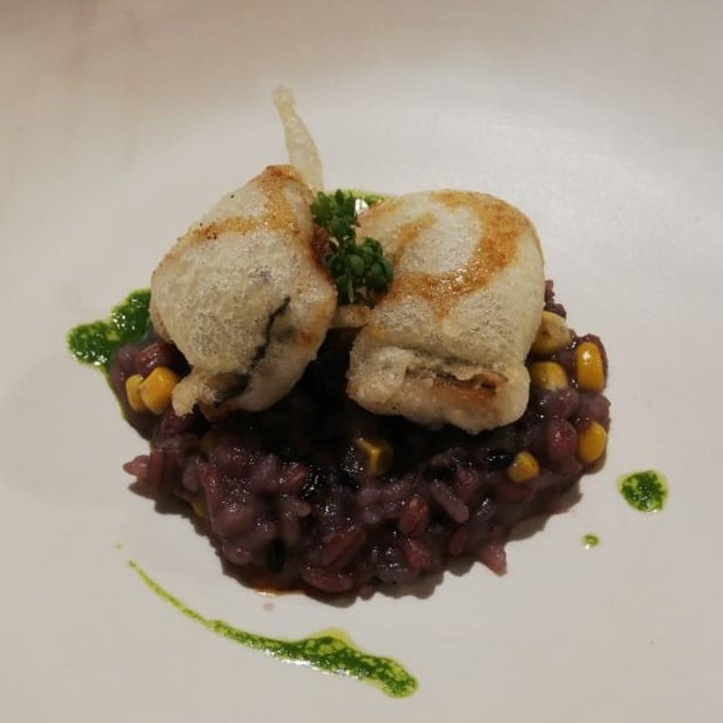 穴子　雑穀　クレソン(セララバアド)