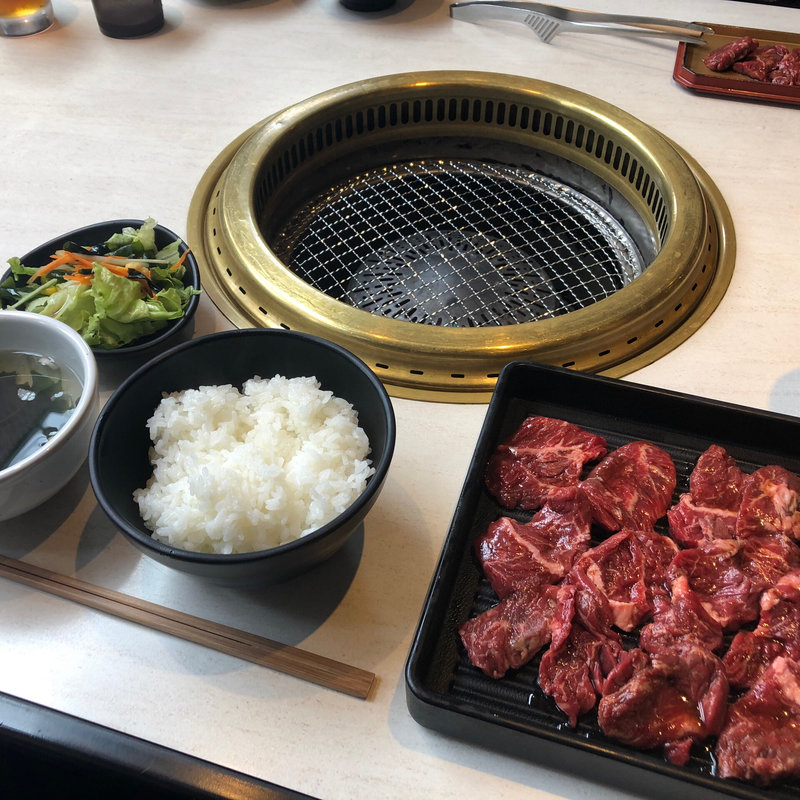 メガ盛りはらみ定食(牛国屋 ふじみ野店)