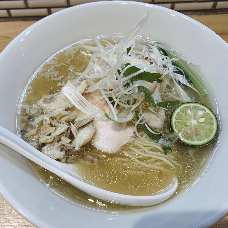 トラフグラーメン(中華ソバ ビリケン)