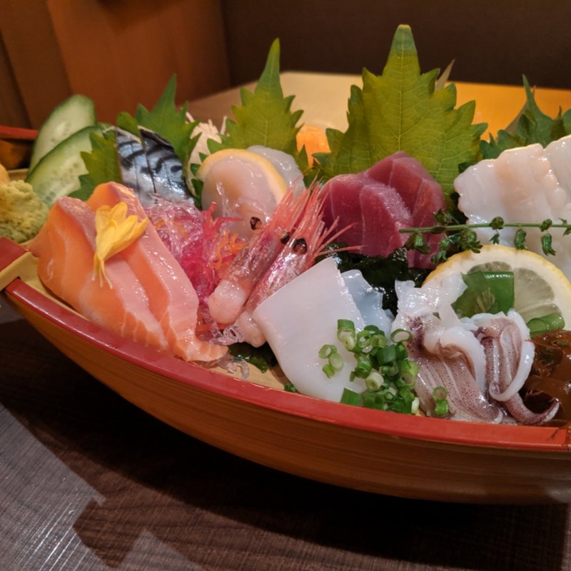 刺身5点盛り(すき焼き・牛タン いぶり 神田店)