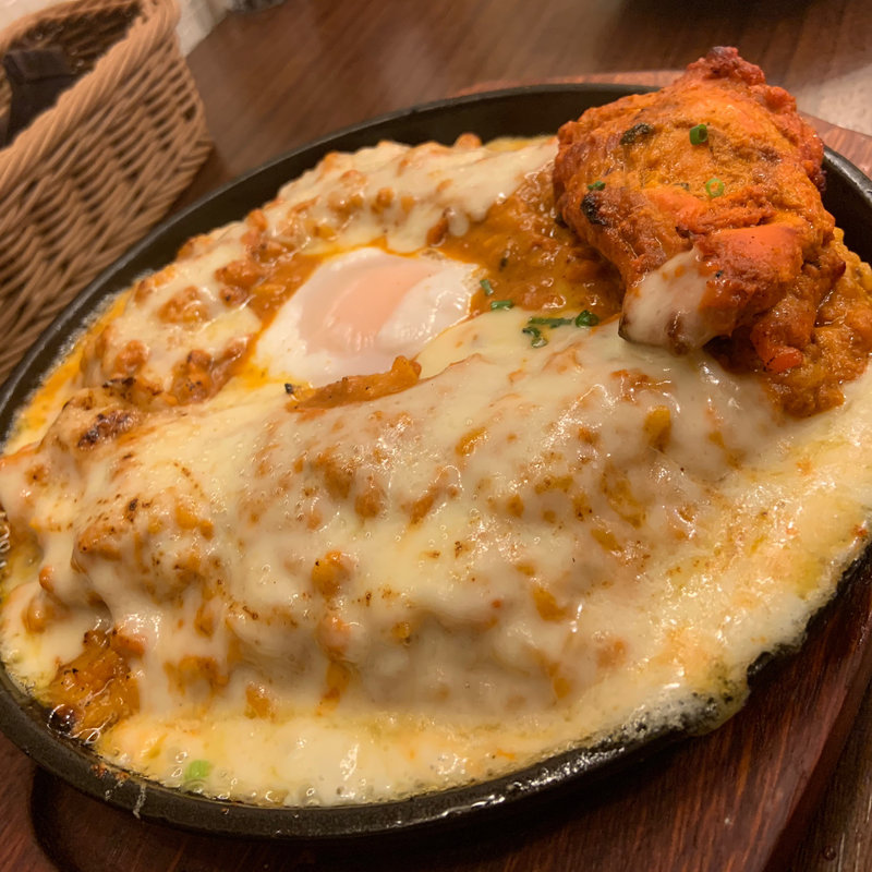 鉄板焼きカレー(ヒマラヤン ビレッジ)