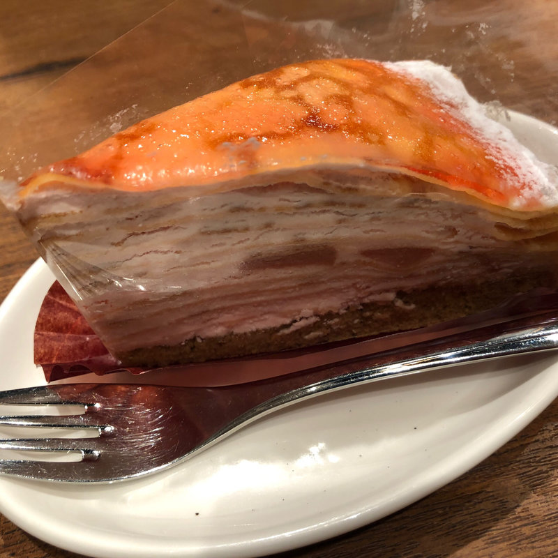 ピーチティーミルクレープ(PRONTO新宿駅東口店)