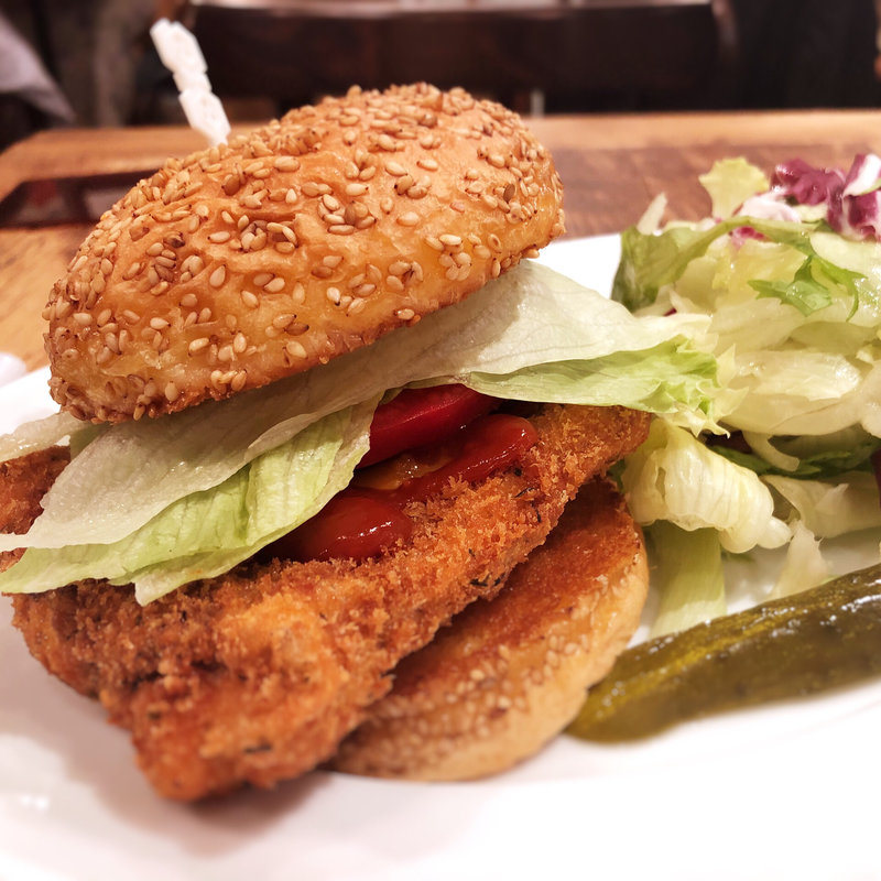 セブンスパイスチキンバーガー(バビーズ ランドマークプラザ （Bubby's）)