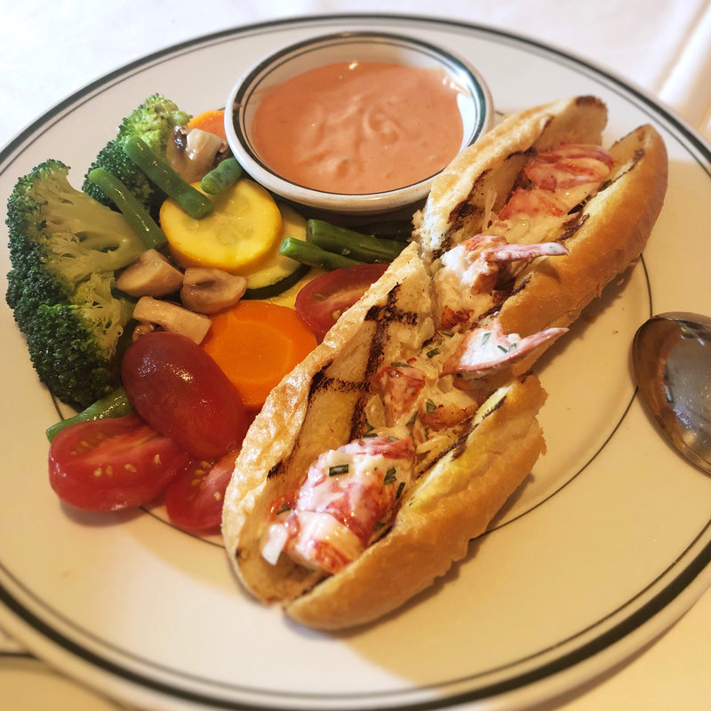 ロブスターロール(Wolfgang's Steakhouse by Wolfgang Zwiener)