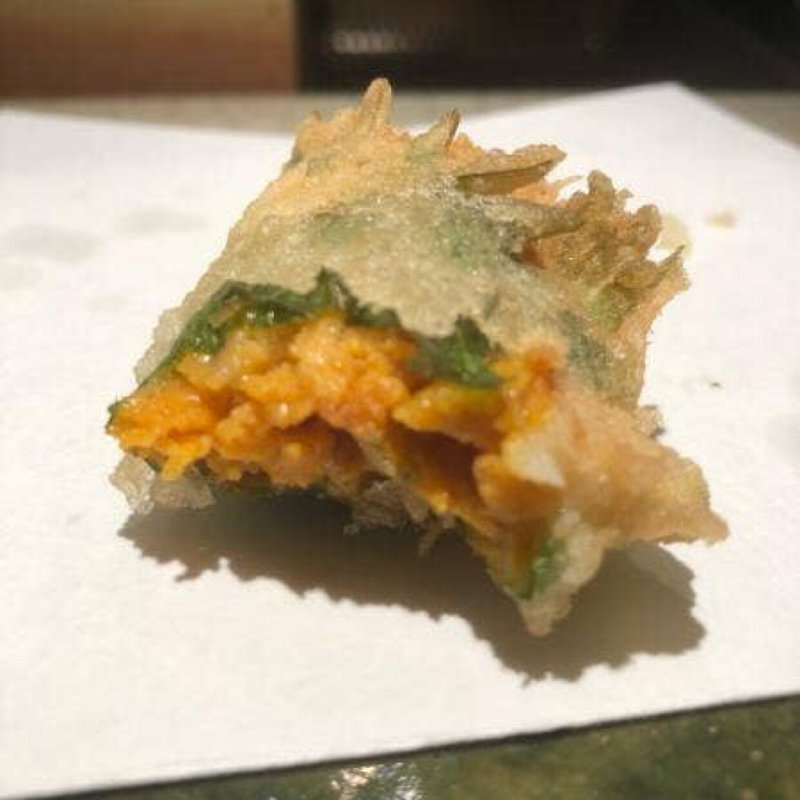 雲丹(天婦羅なかがわ)