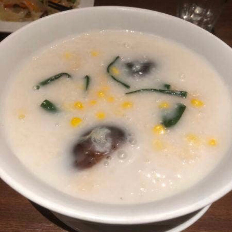 玉蜀黍のお粥(糖朝 虎ノ門ヒルズ店 （トウチョウ）)