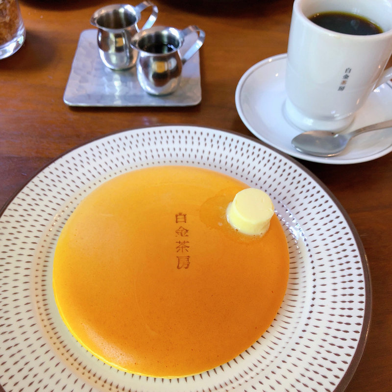 パンケーキモーニング(白金茶房)