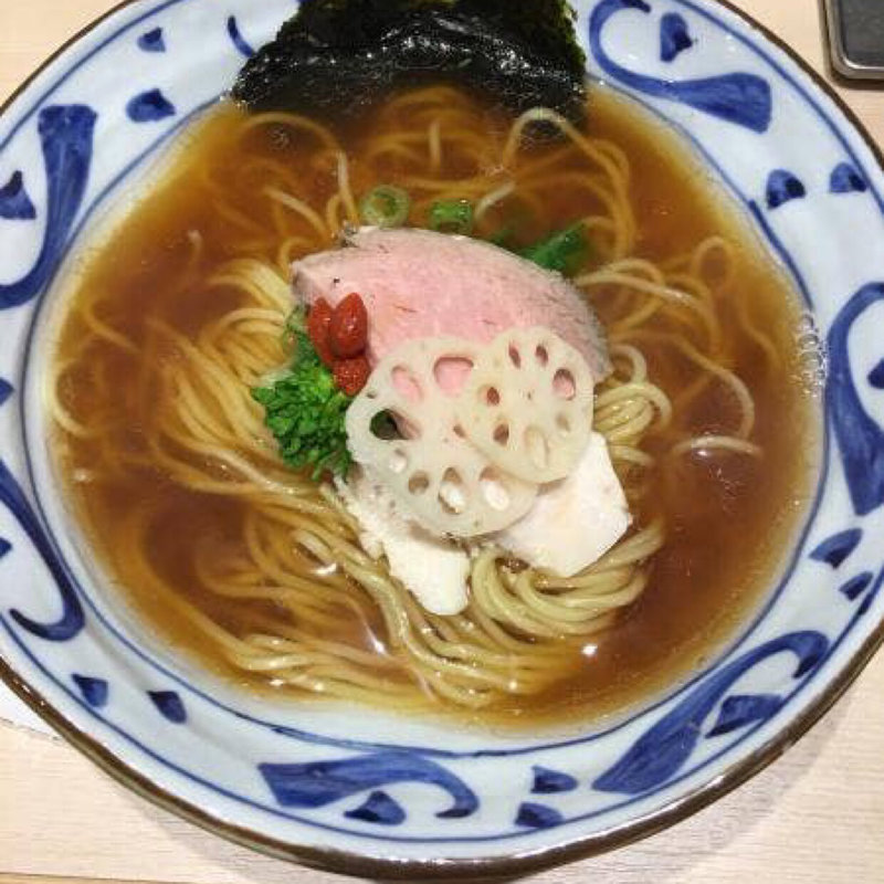 煮干ラーメン(銀座 篝 Echika fit 銀座店 （ギンザ カガリ）)