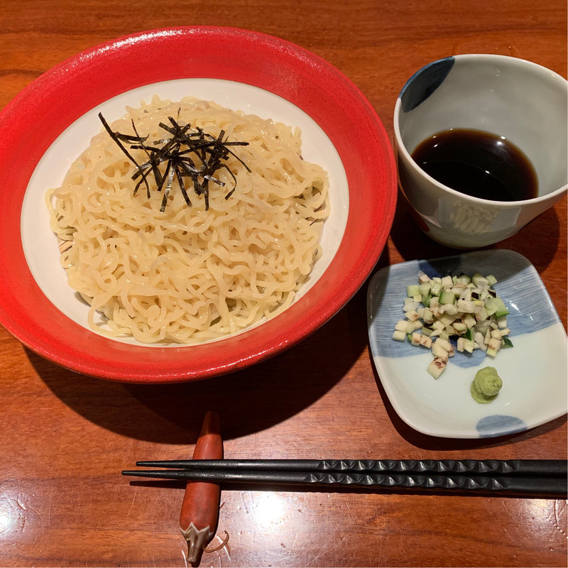 だしつけ麺(嬉し庵(滝の湯))