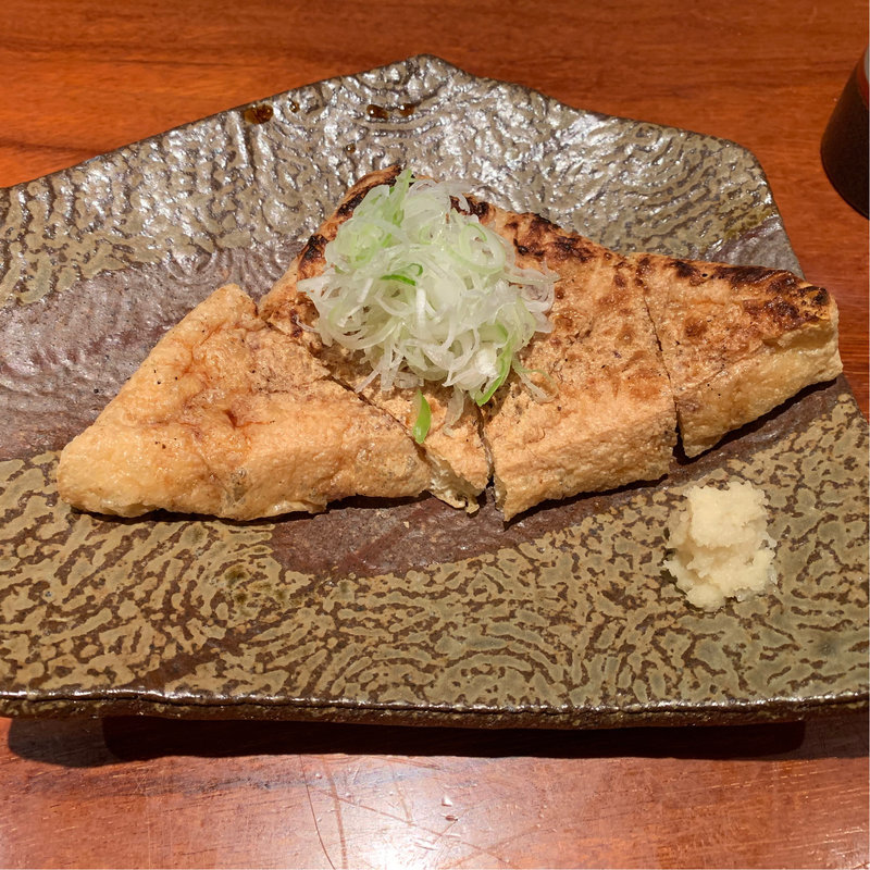 三角揚げ(嬉し庵(滝の湯))