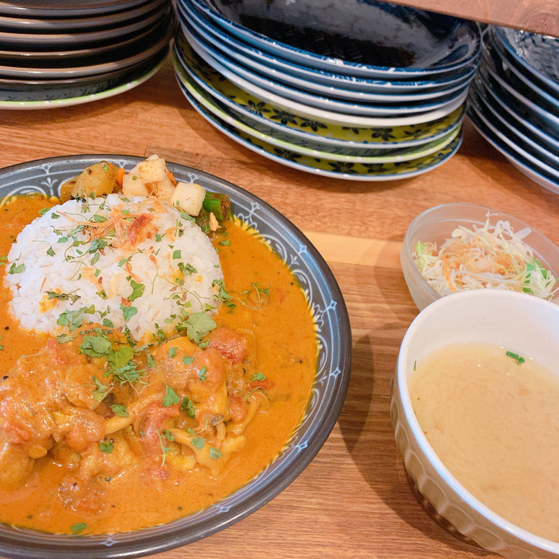 きまぐれカレーランチ(アオヤギ食堂 )