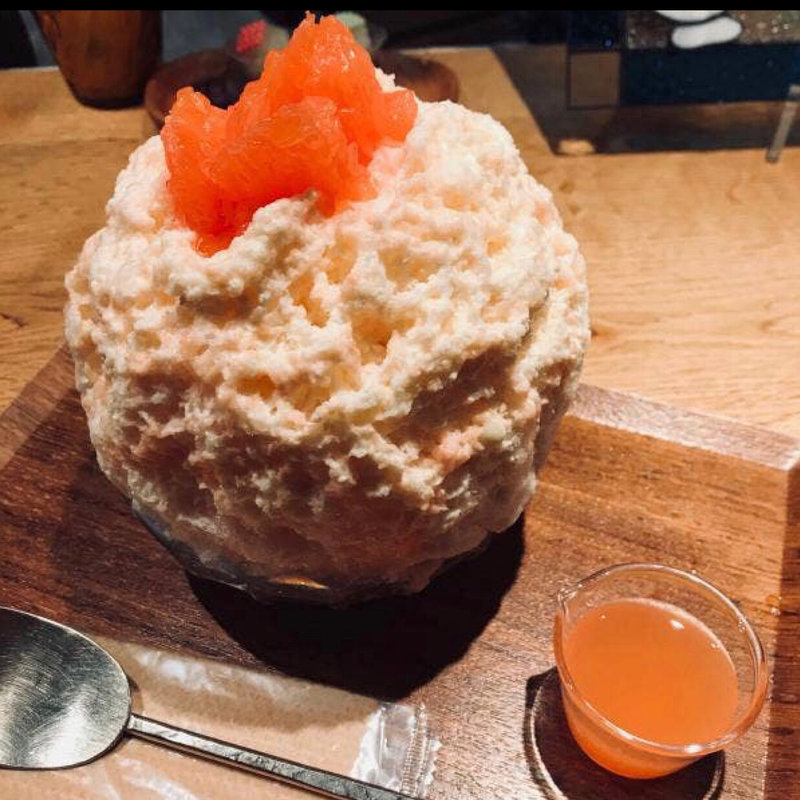 柑橘レアチーズ(氷屋ぴぃす )