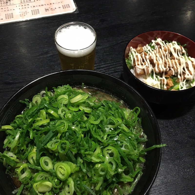 黒LAー麺(博多ラーメン 将丸)
