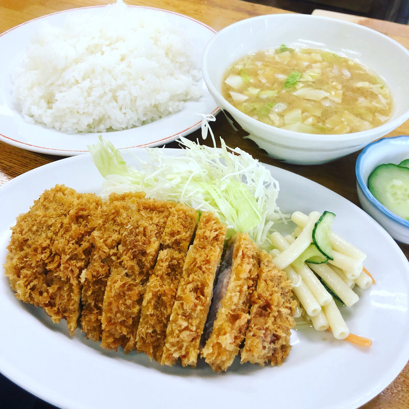 とんかつ定食(みのや 西八王子店)