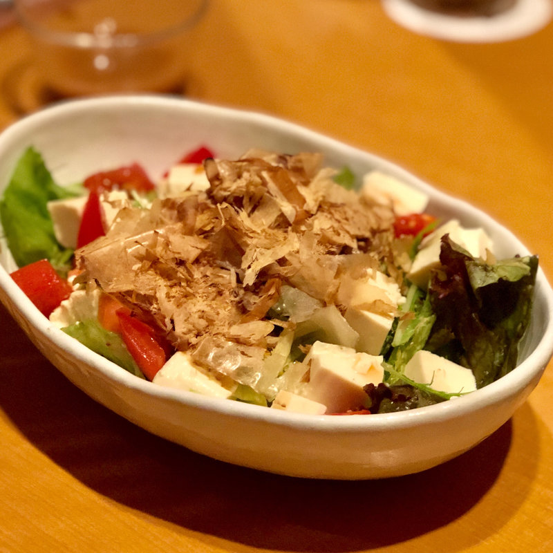 豆富とアボカドのサラダ(村さ来 徳間店 )