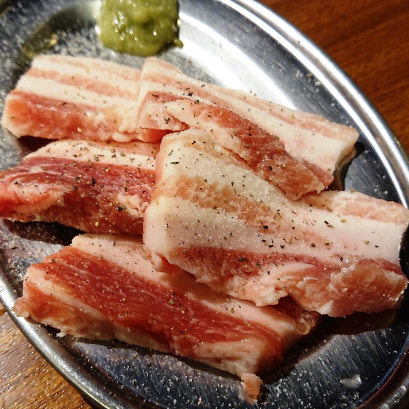 豚バラ（塩）(韓の台所 蒲田店)