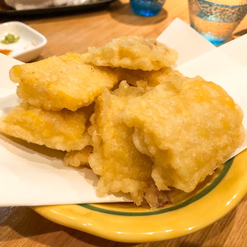 とうもろこしの天ぷら(居酒屋 艶次郎 )