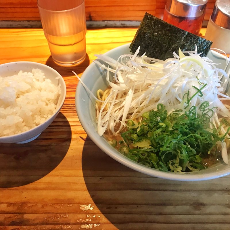 朝ラーメン(武蔵家 大井町店 （むさしや）)